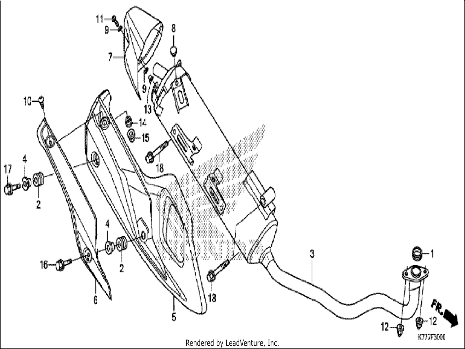  EXHAUST MUFFLER