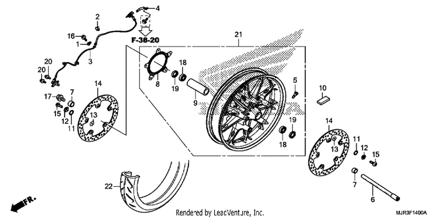  FRONT WHEEL