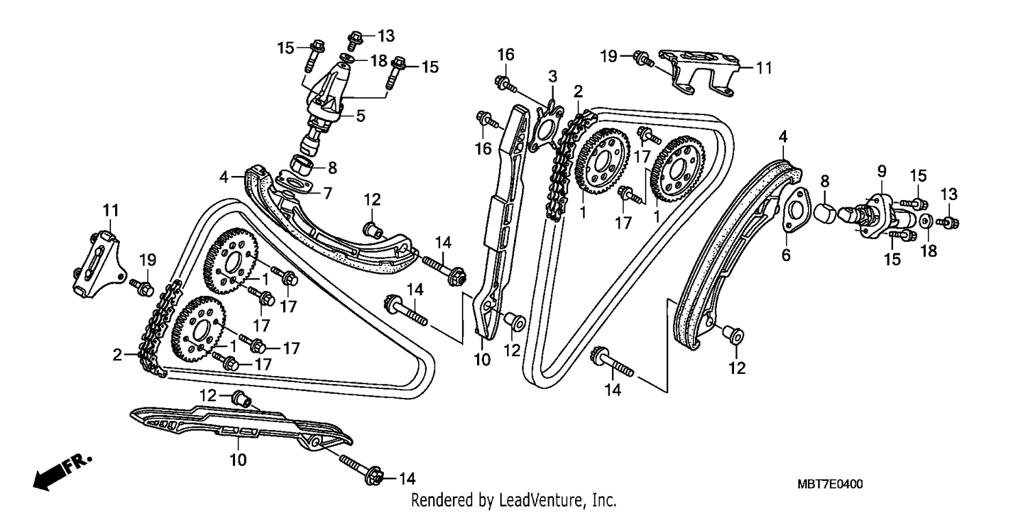 CAM CHAIN/TENSIONER