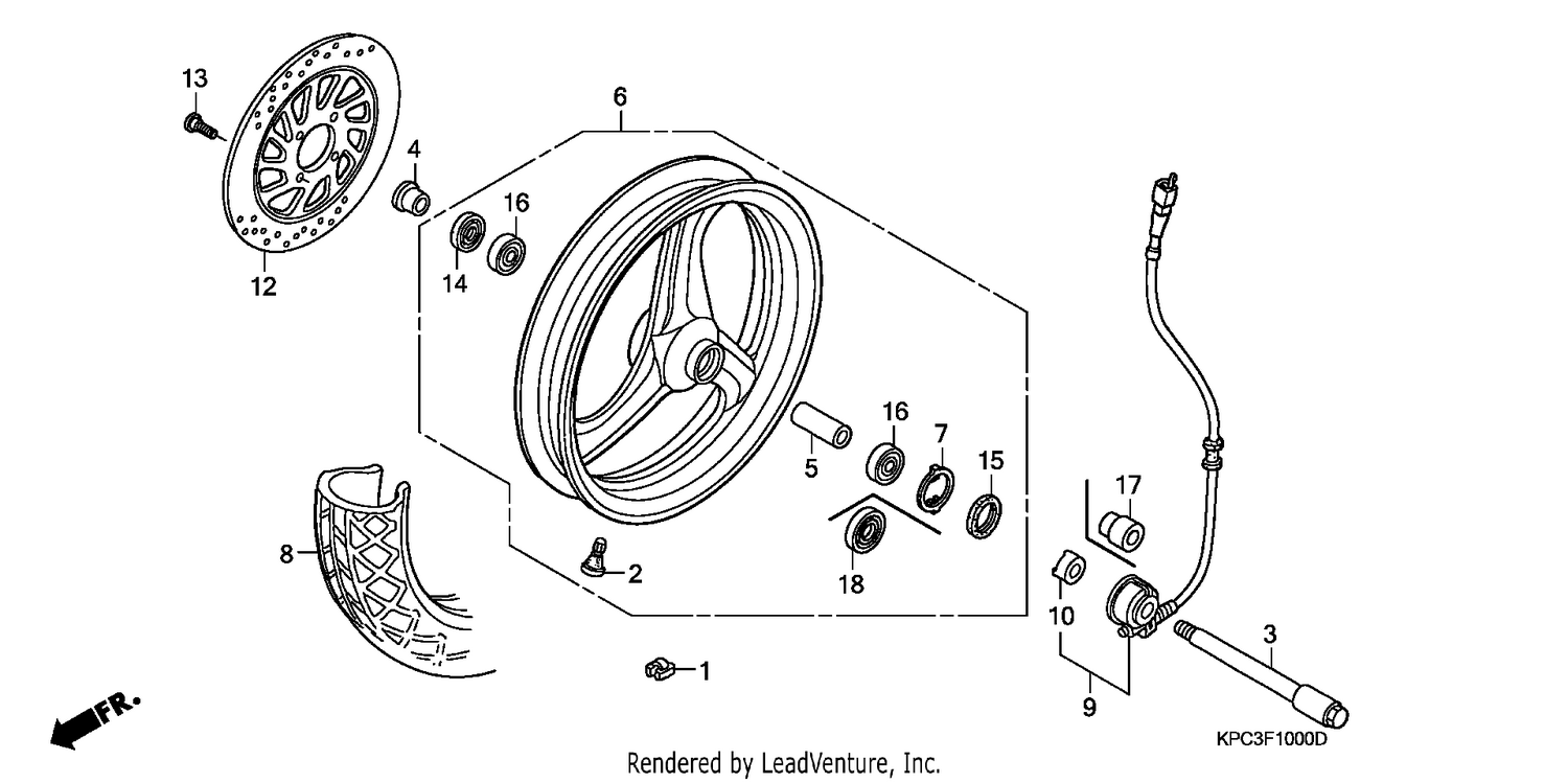 FRONT WHEEL