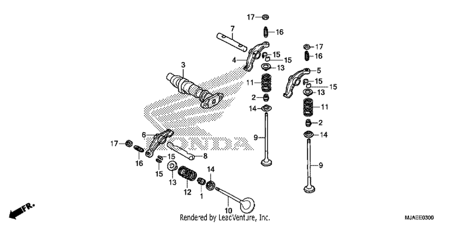  CAMSHAFT/ VALVE (FRONT)
