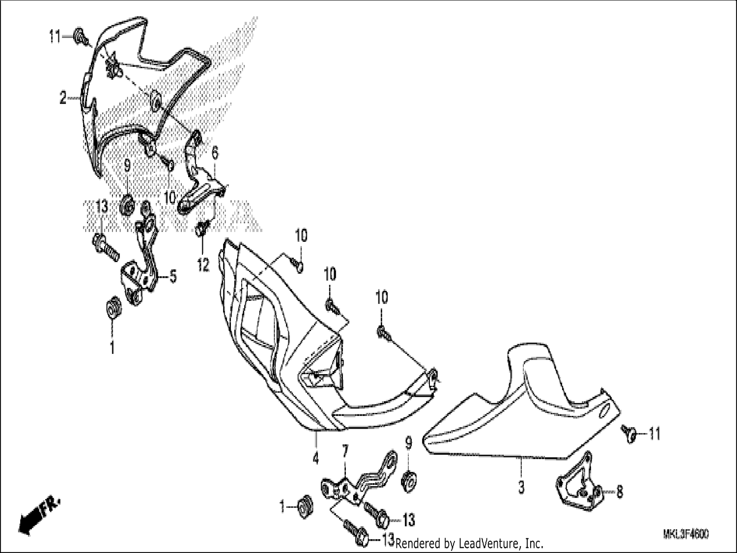  UNDER COWL (NC750XA)