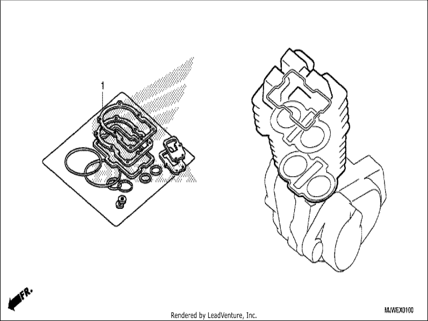  GASKET KIT A