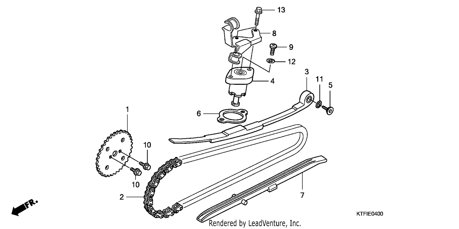 CAM CHAIN/TENSIONER