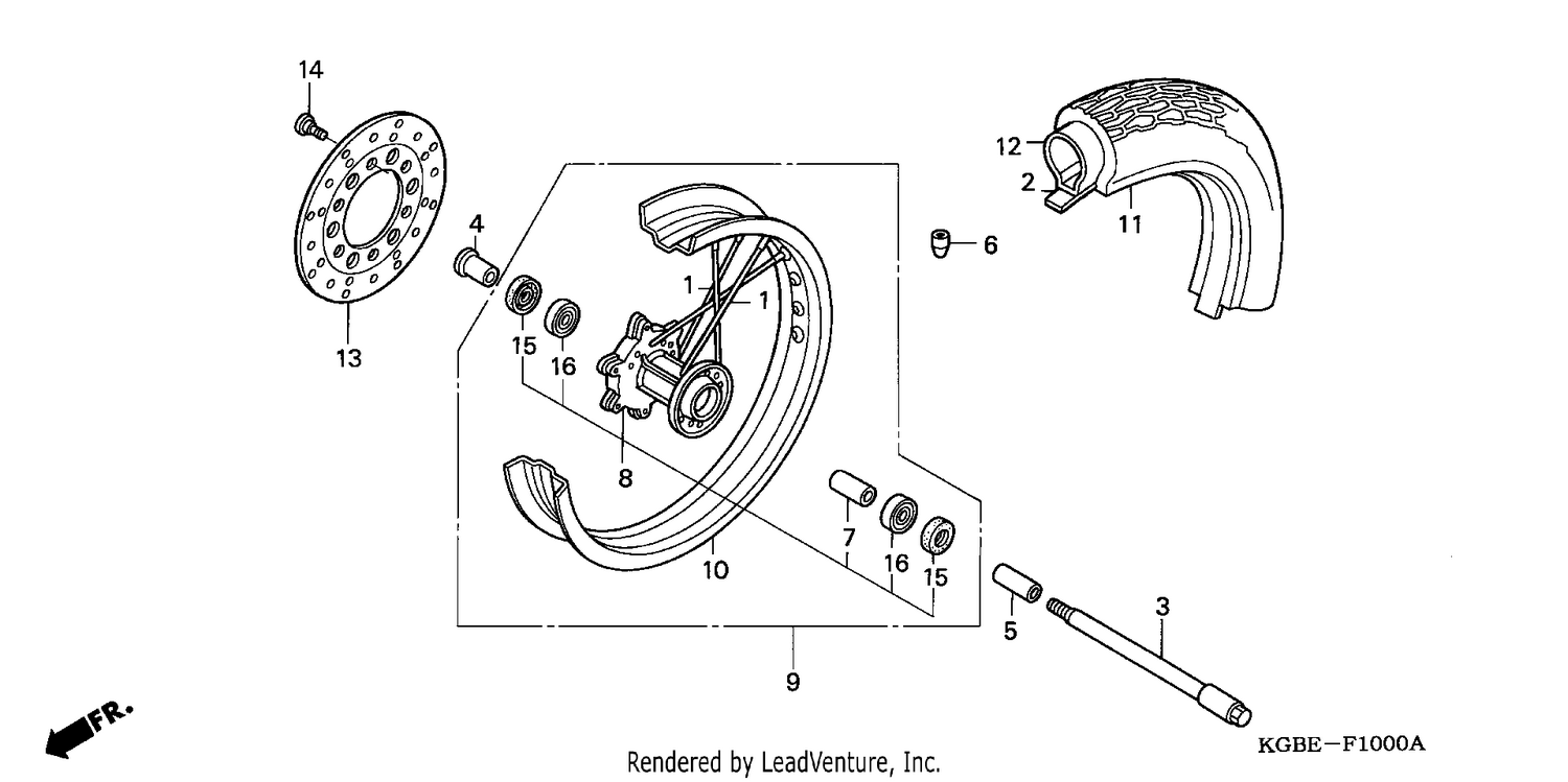 FRONT WHEEL