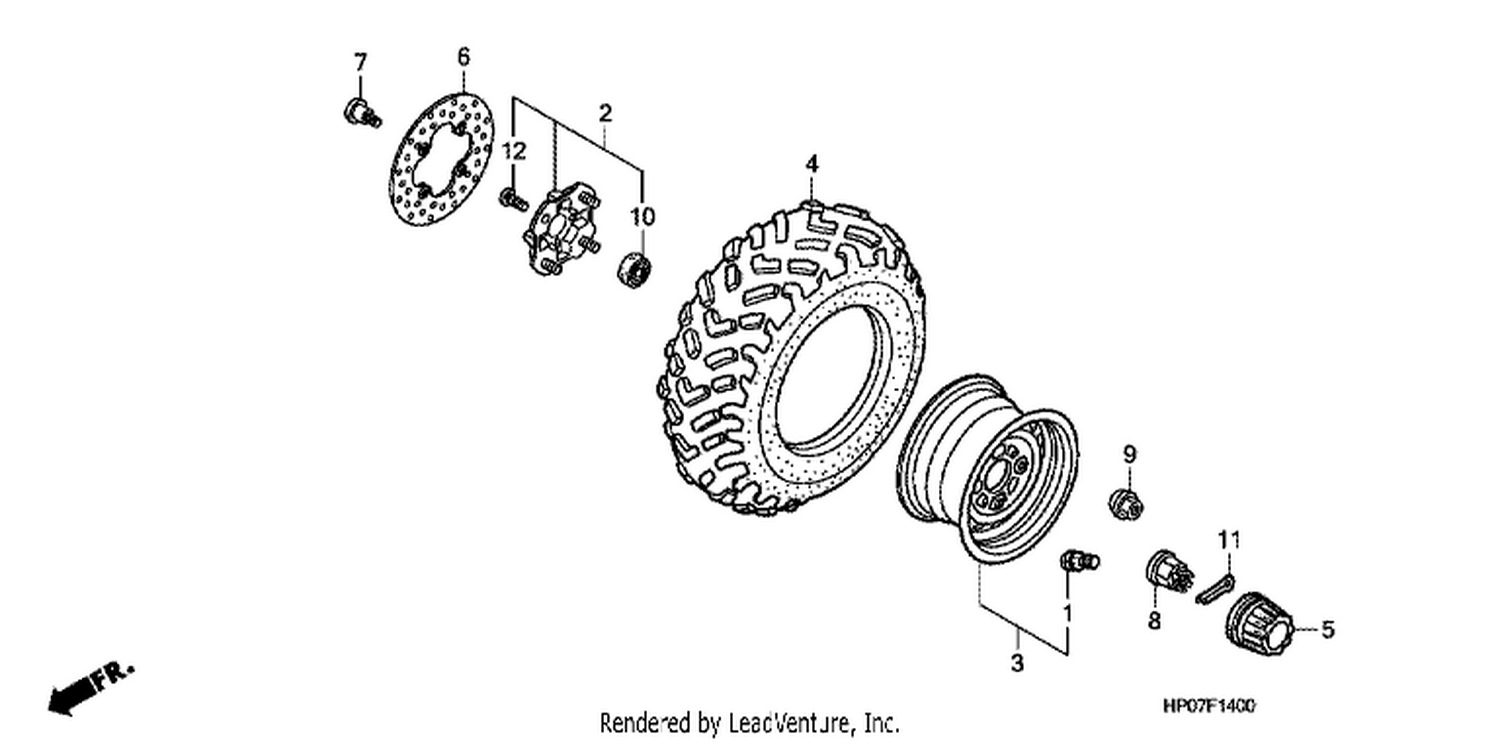  FRONT WHEEL
