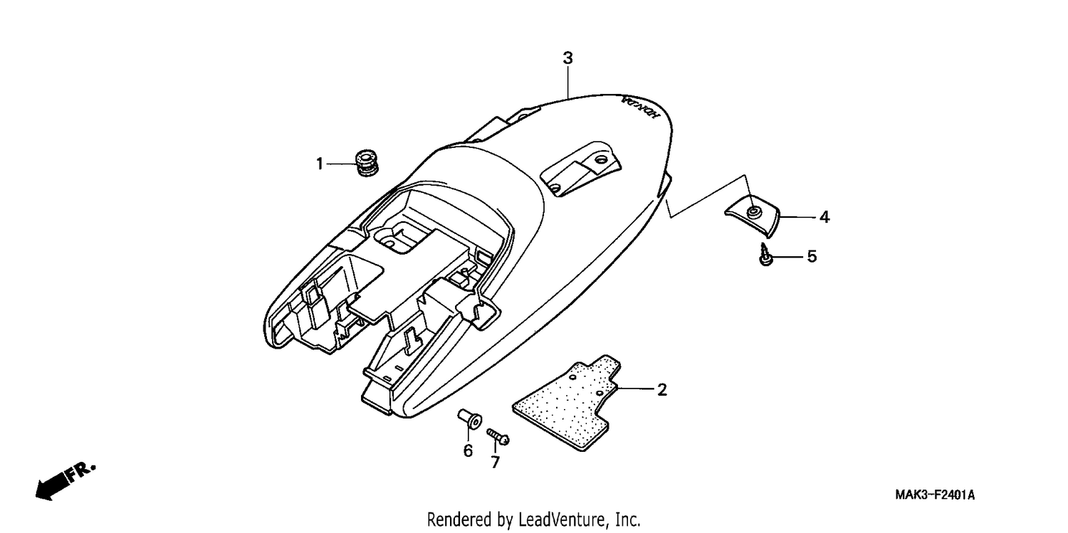 REAR FENDER (2)