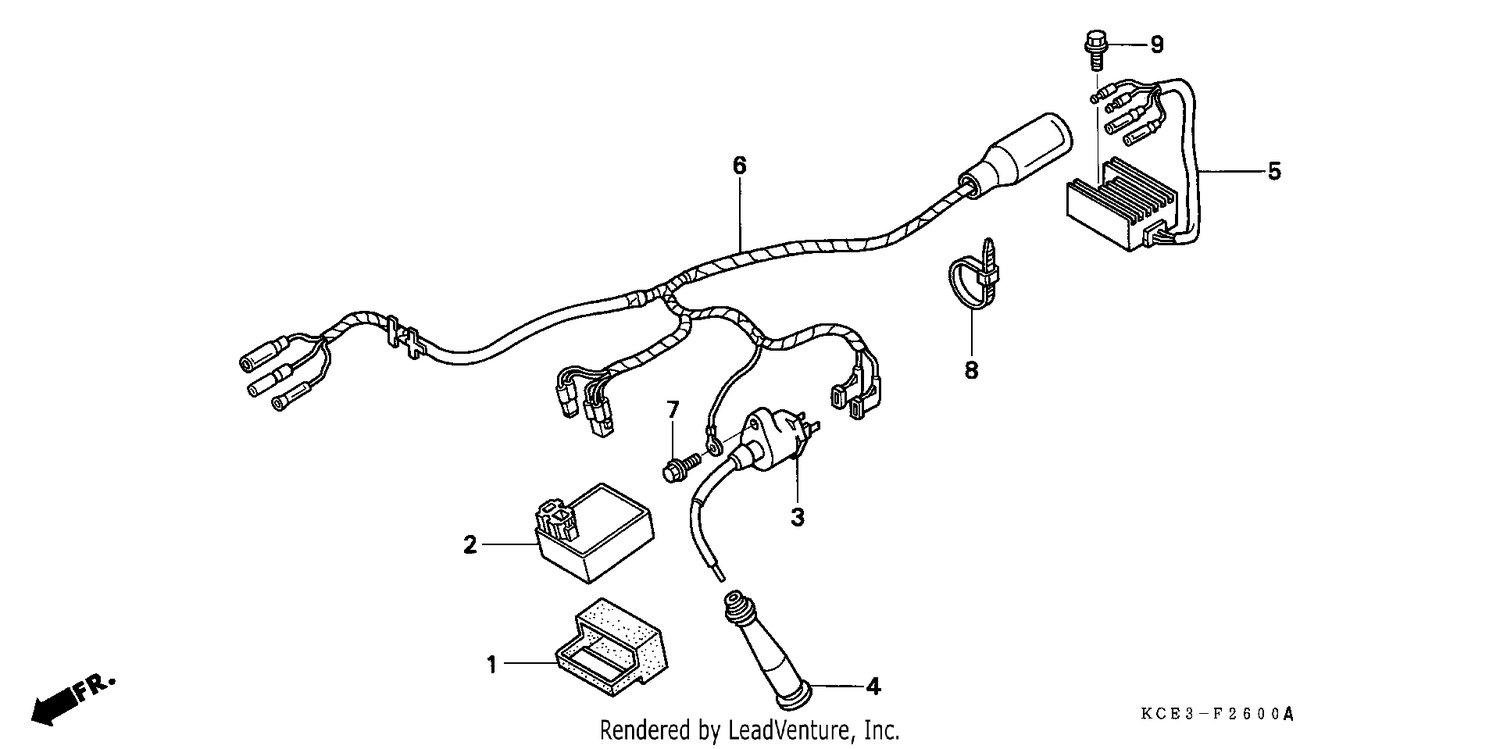 WIRE HARNESS/ IGNITION COIL(CM)