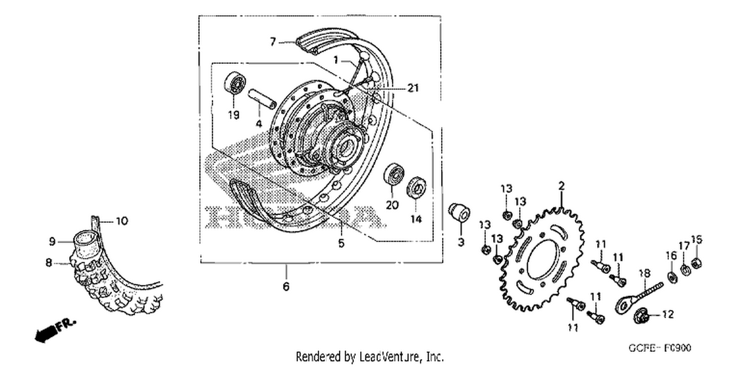  REAR WHEEL