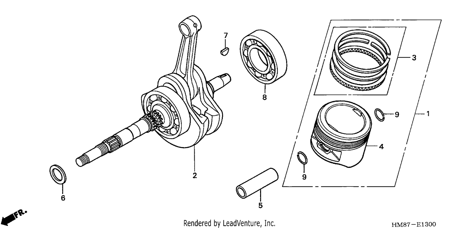 CRANKSHAFT/PISTON