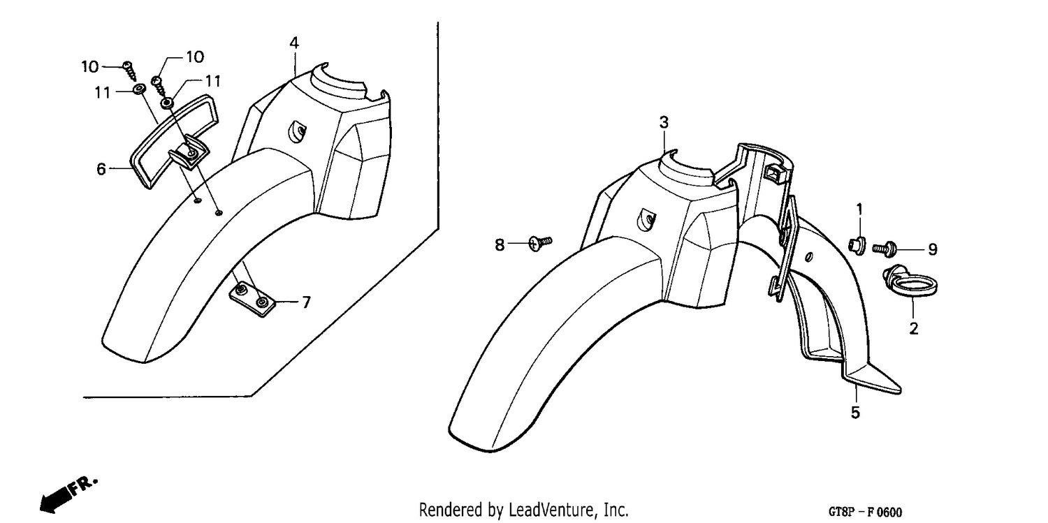 FRONT FENDER