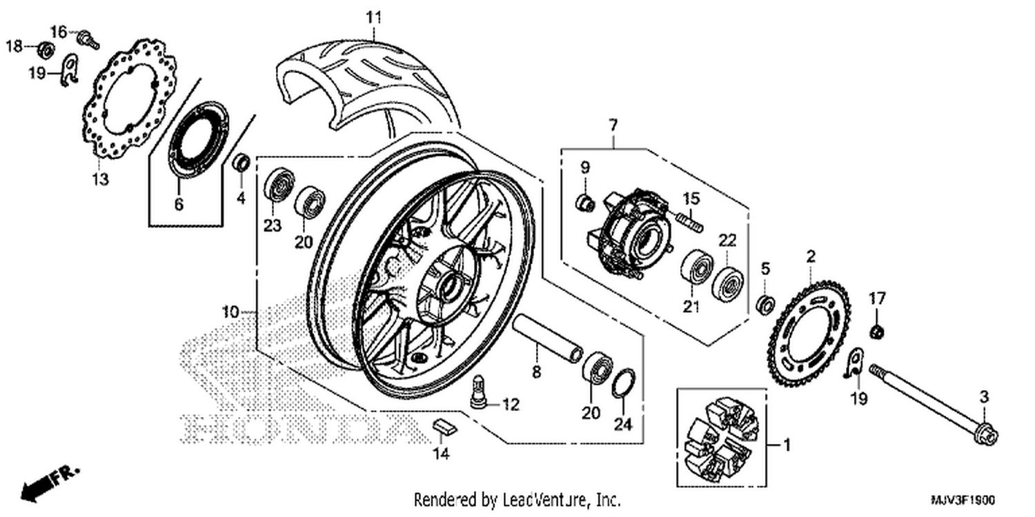  REAR WHEEL