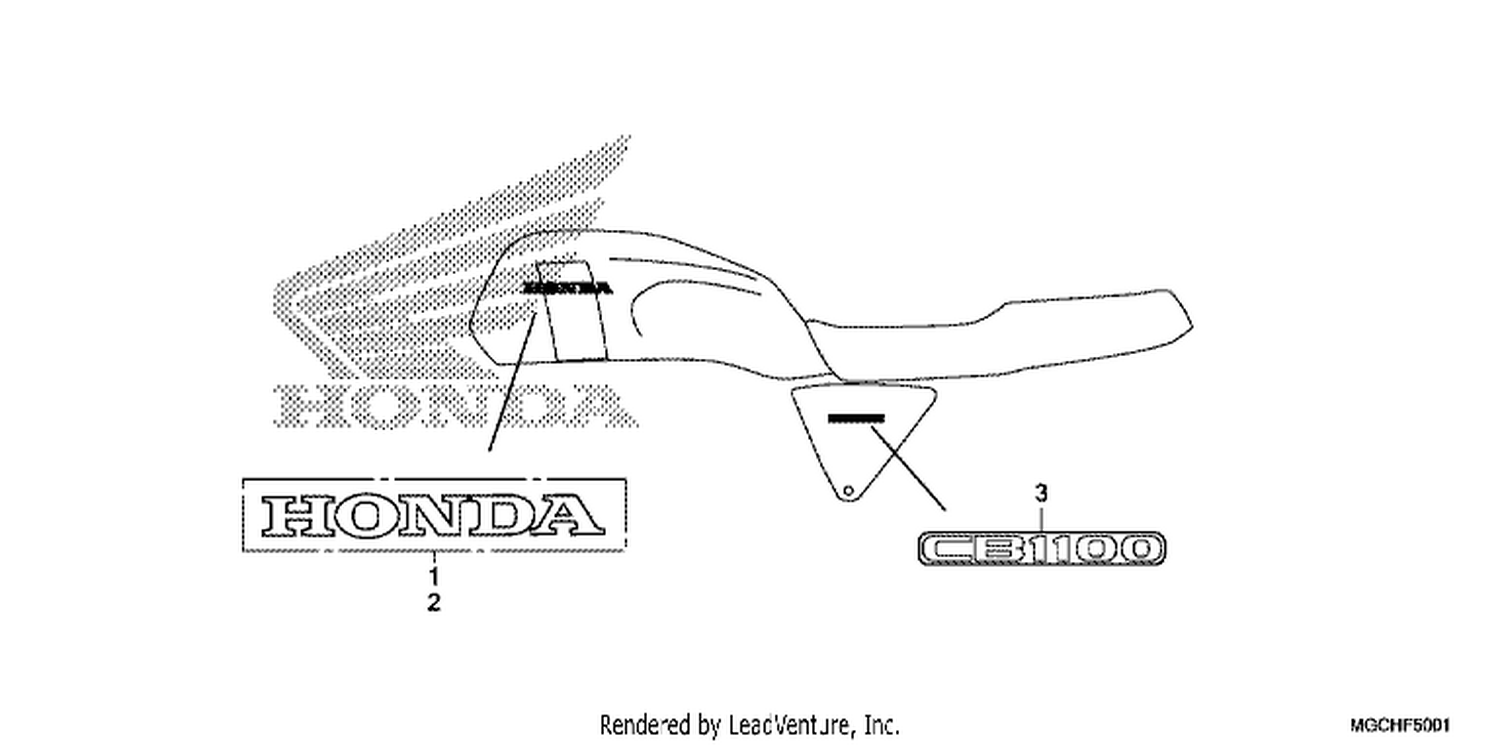  1 MARK (CB1100CA/ CAD/ NA/ NAD)