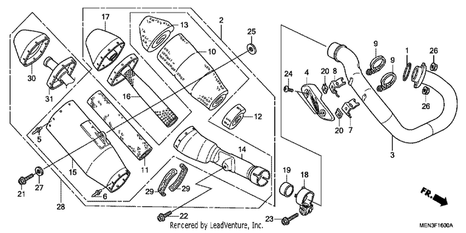  EXHAUST MUFFLER