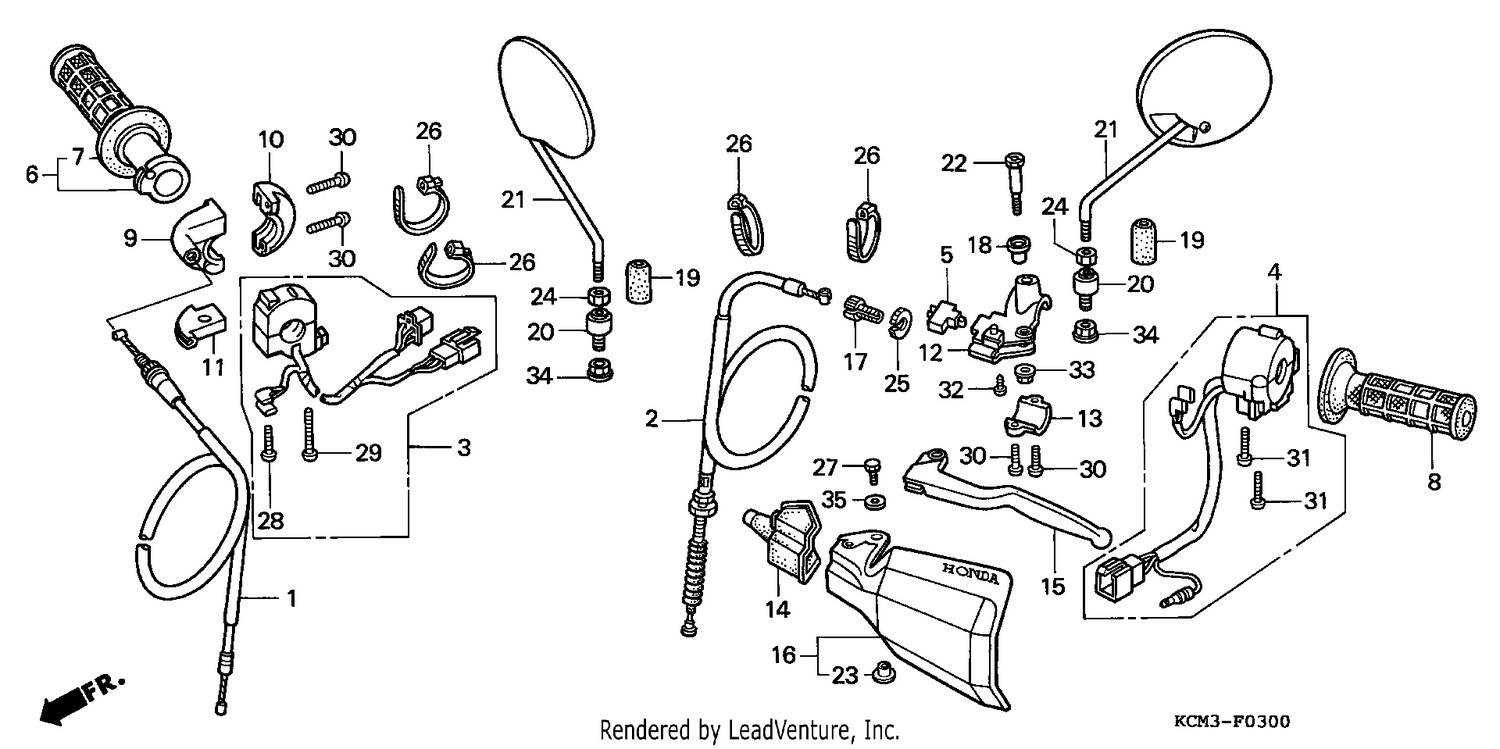 HANDLE LEVER/SWITCH/ CABLE