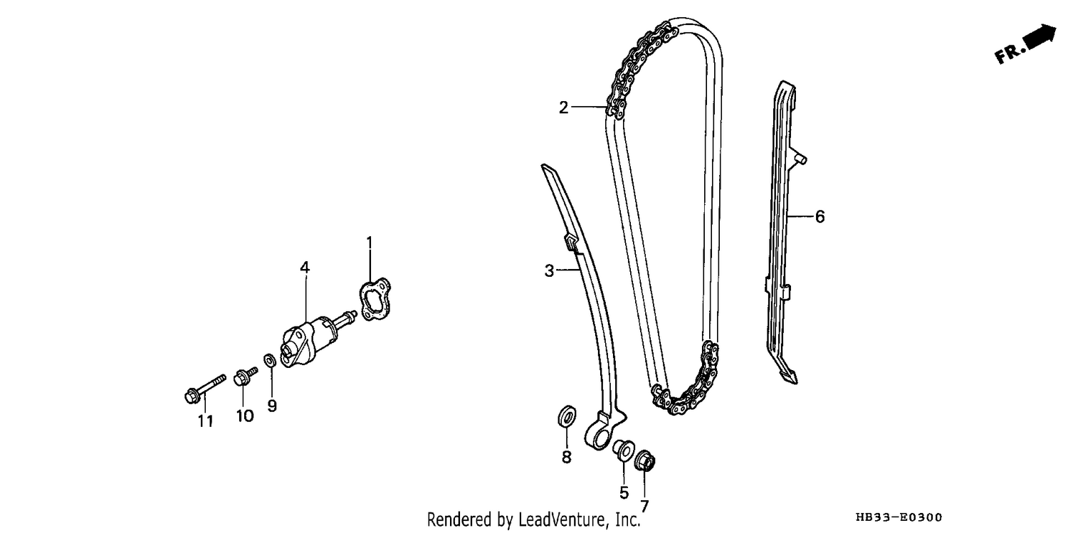 CAM CHAIN/TENSIONER