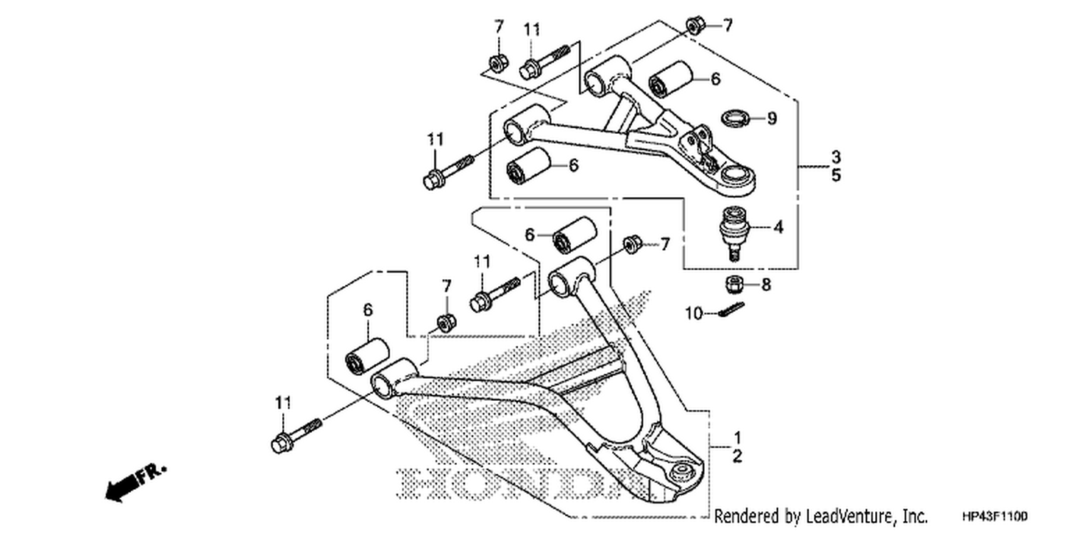  FRONT ARM (2WD)