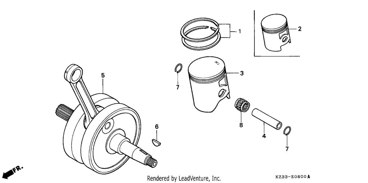 CRANKSHAFT/PISTON