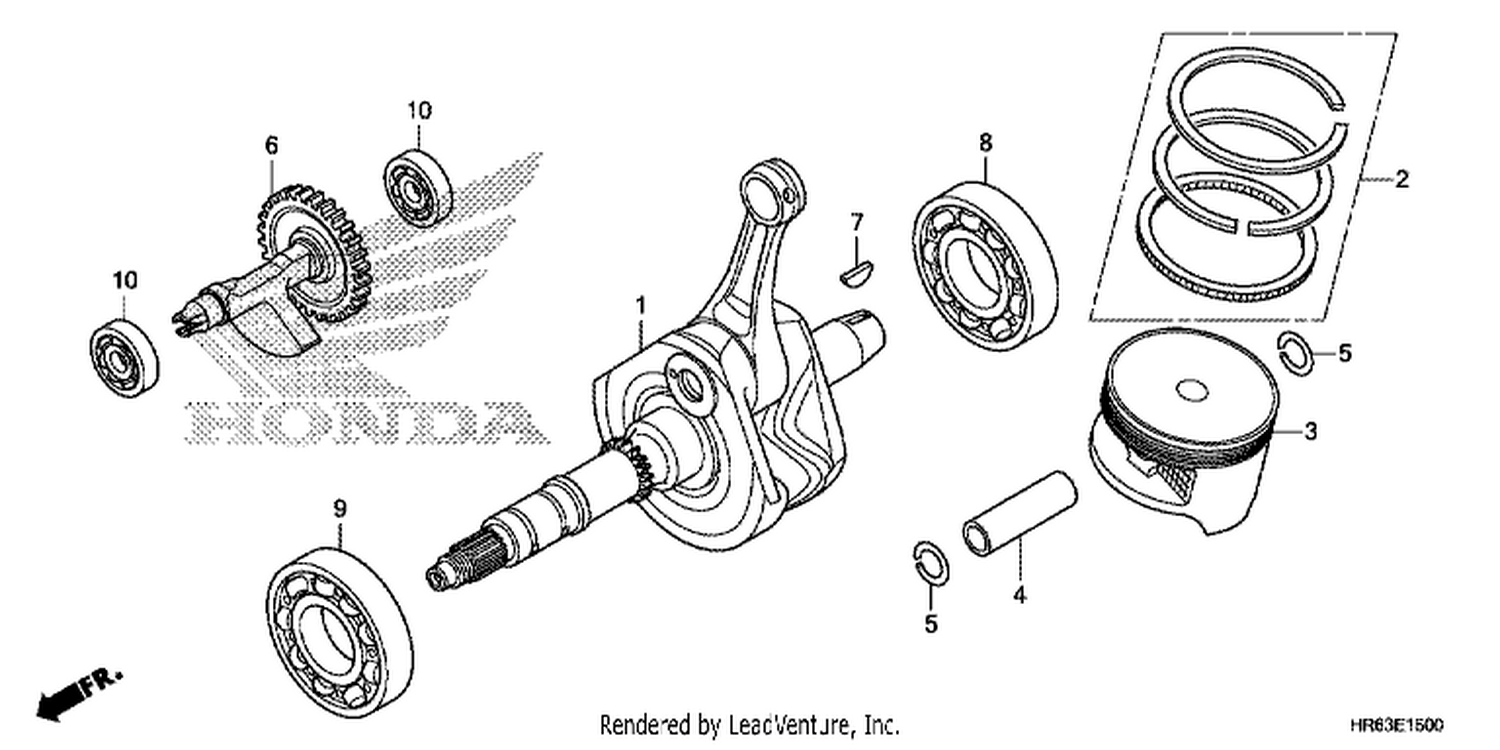  CRANKSHAFT/PISTON