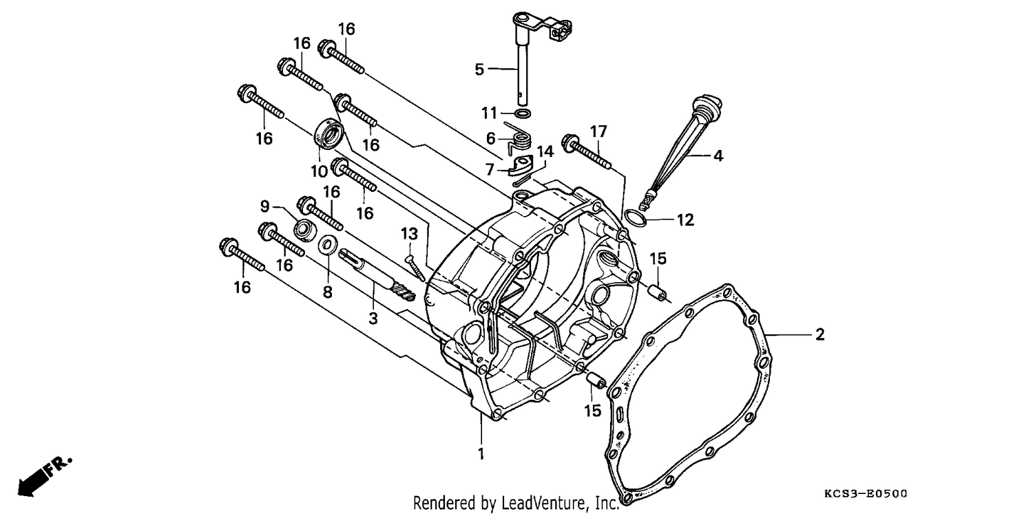RIGHT CRANKCASE COVER