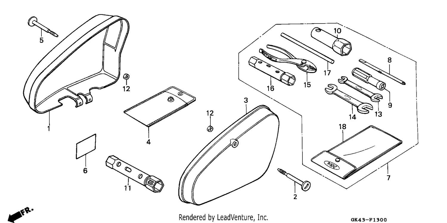 TOOLS/SIDE COVER