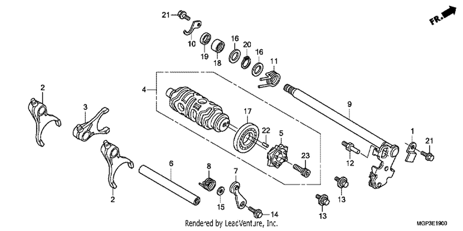  GEARSHIFT DRUM