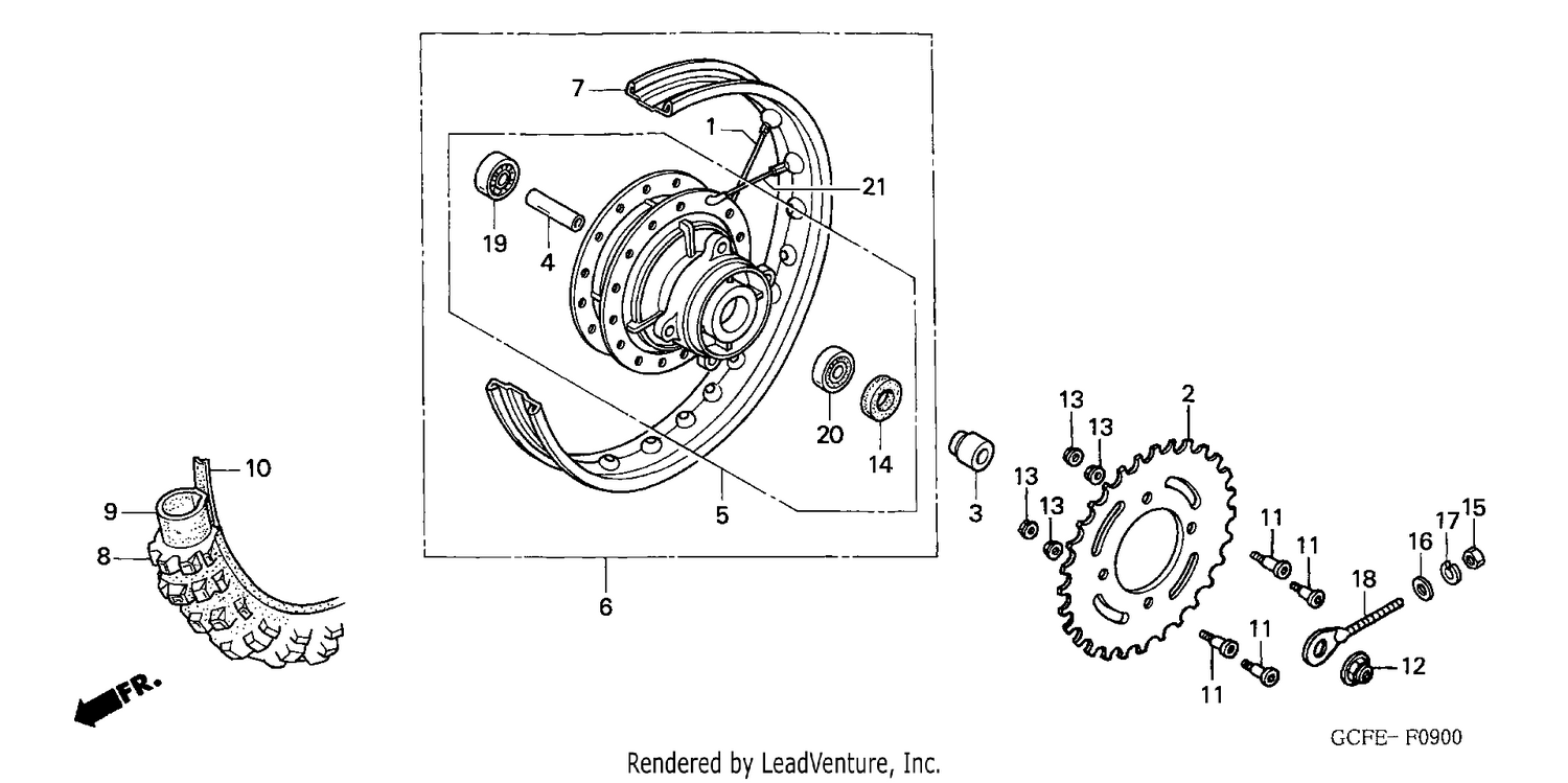 REAR WHEEL