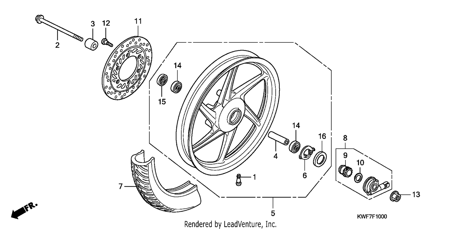 FRONT WHEEL