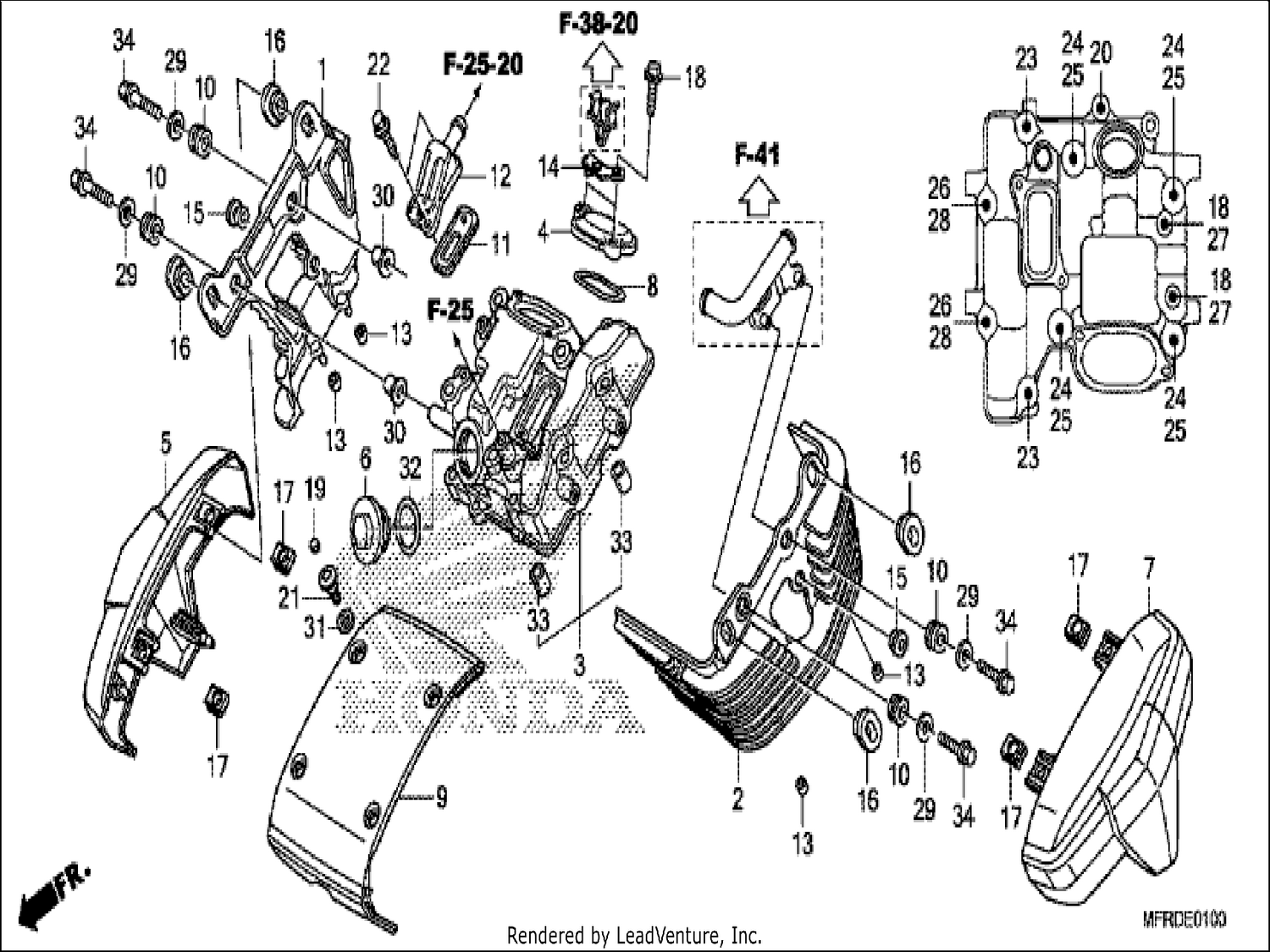 FRONT CYLINDER HEAD COVER