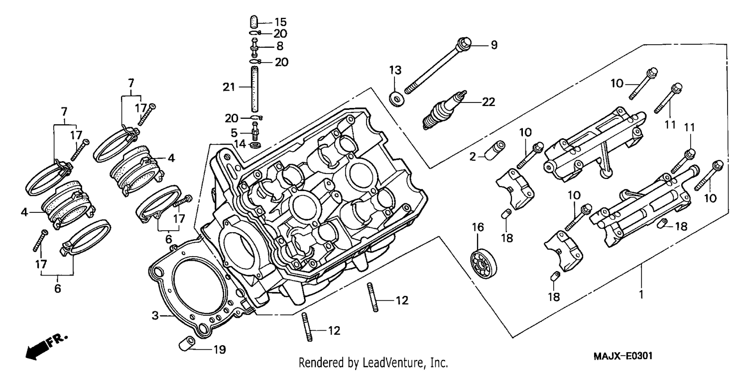 LEFT CYLINDER HEAD