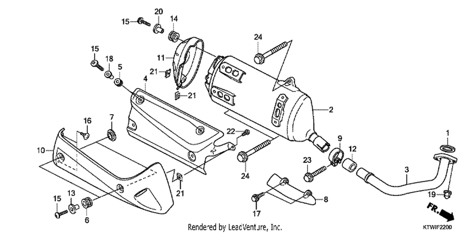  EXHAUST MUFFLER