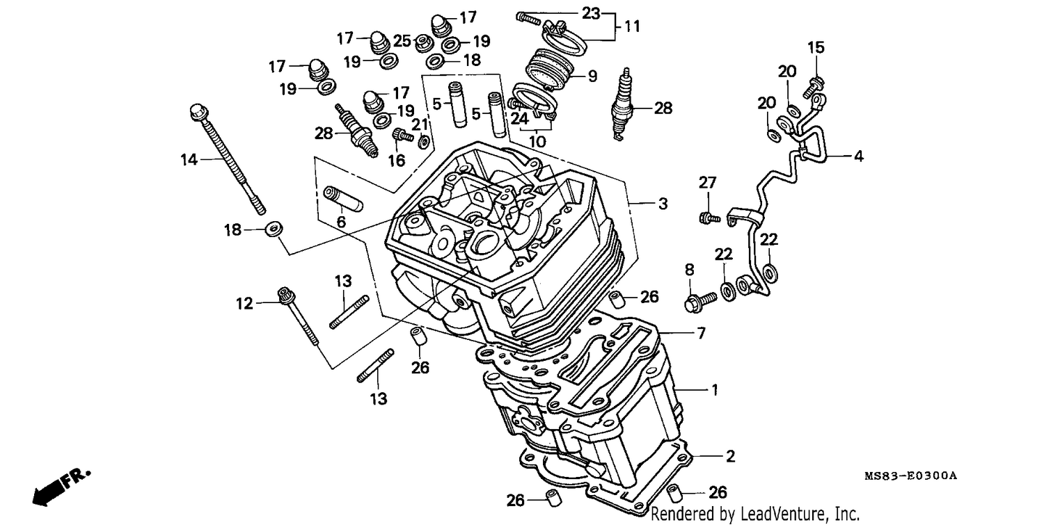 CYLINDER/CYLINDER HEAD (FRONT)