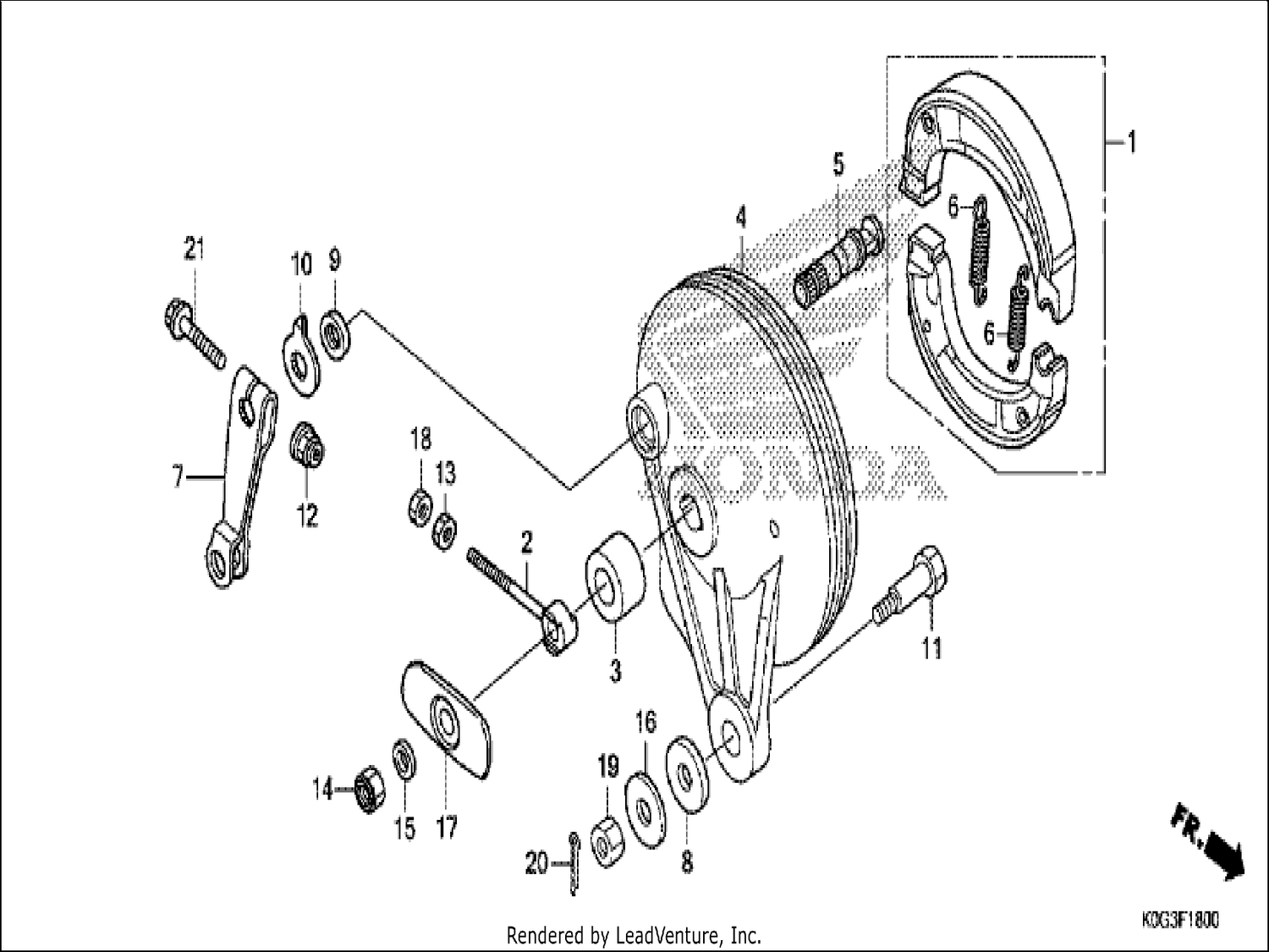  REAR BRAKE PANEL
