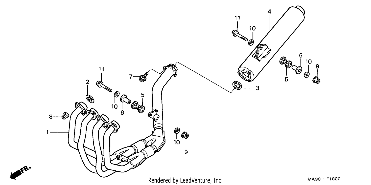 EXHAUST MUFFLER