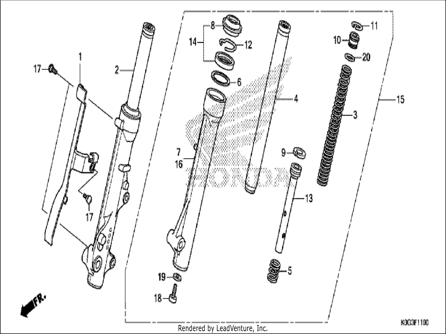  FRONT FORK