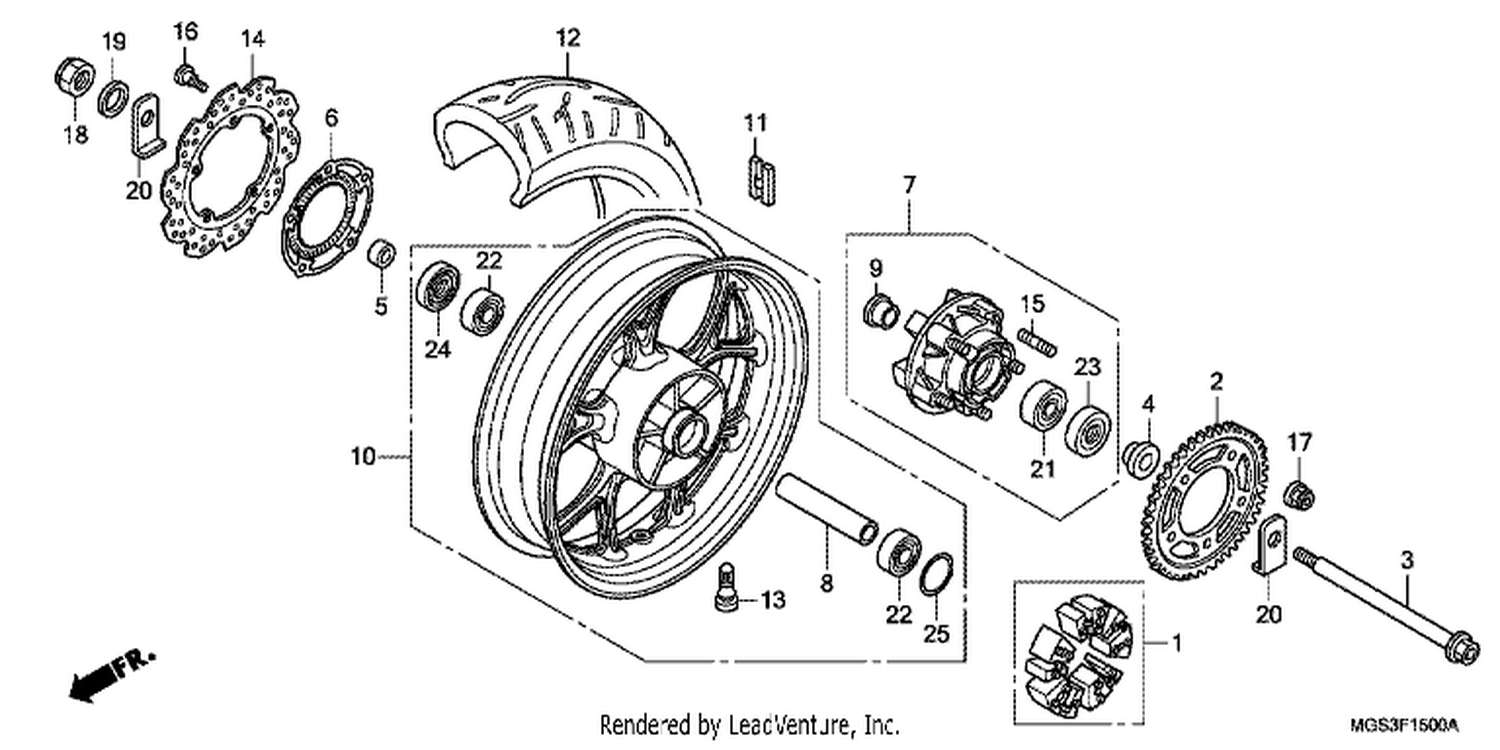  REAR WHEEL