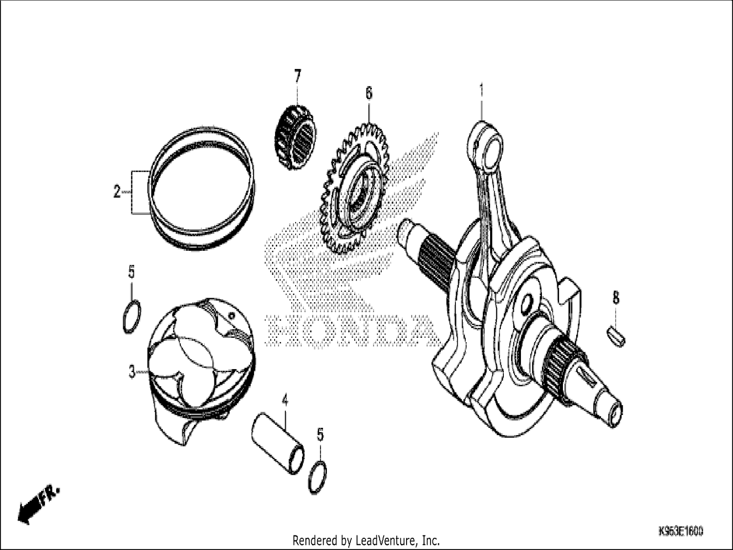  CRANKSHAFT/PISTON