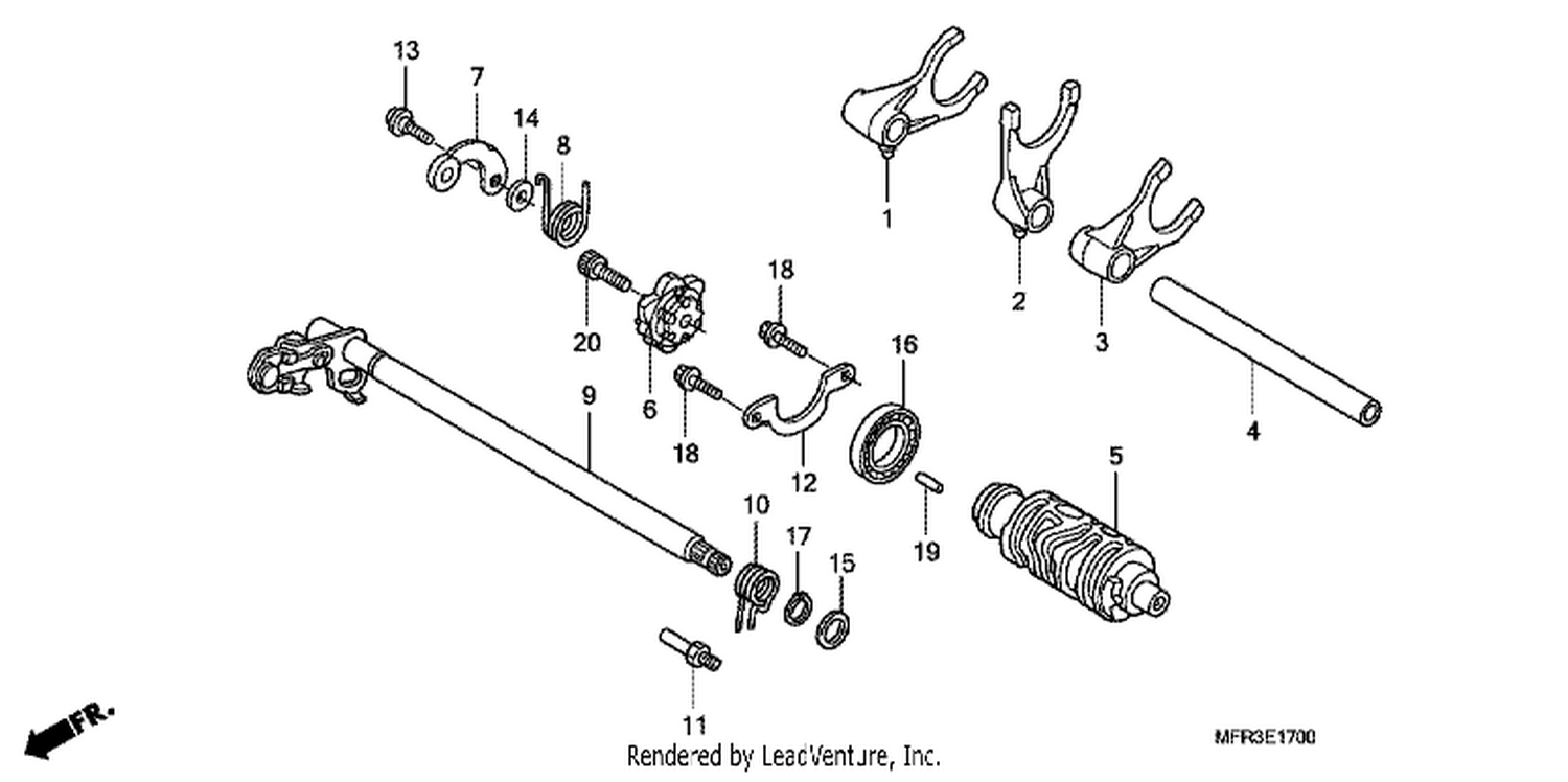  GEARSHIFT DRUM