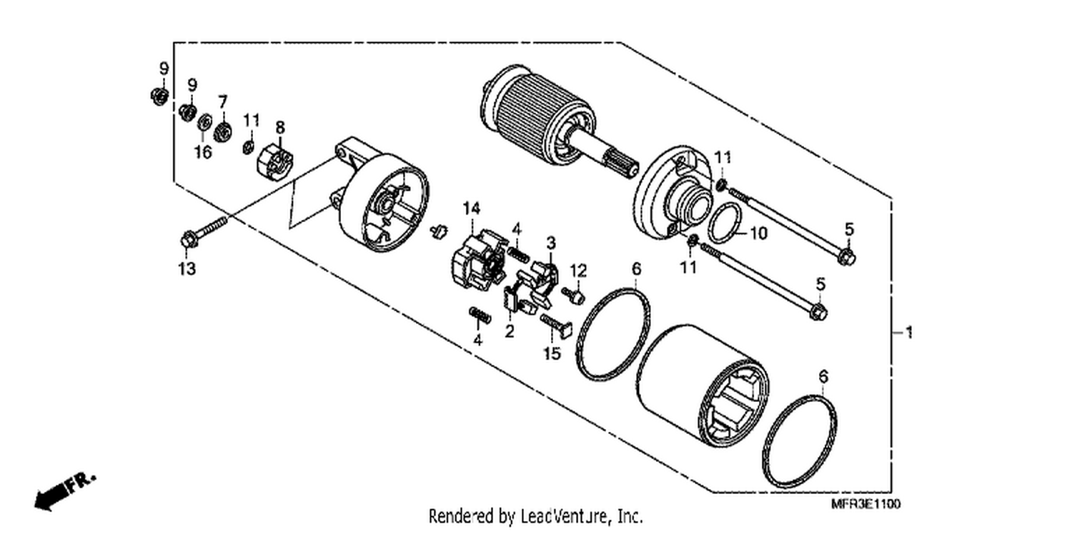  STARTER MOTOR
