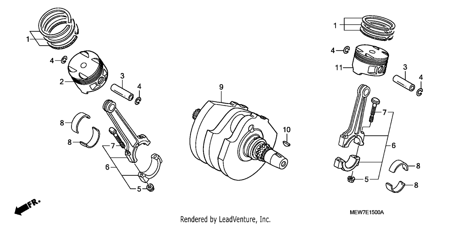 CRANKSHAFT/PISTON