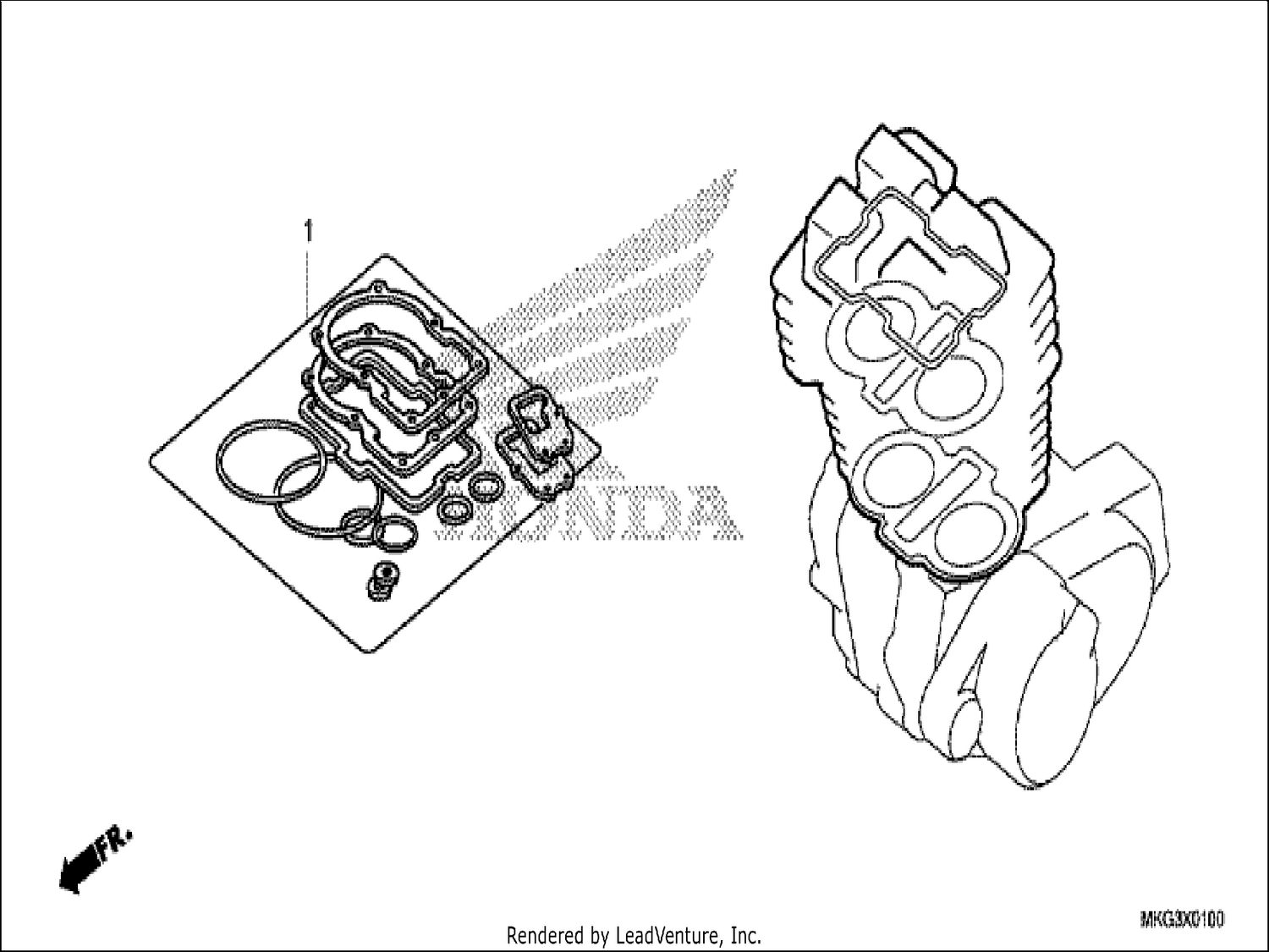  GASKET KIT A