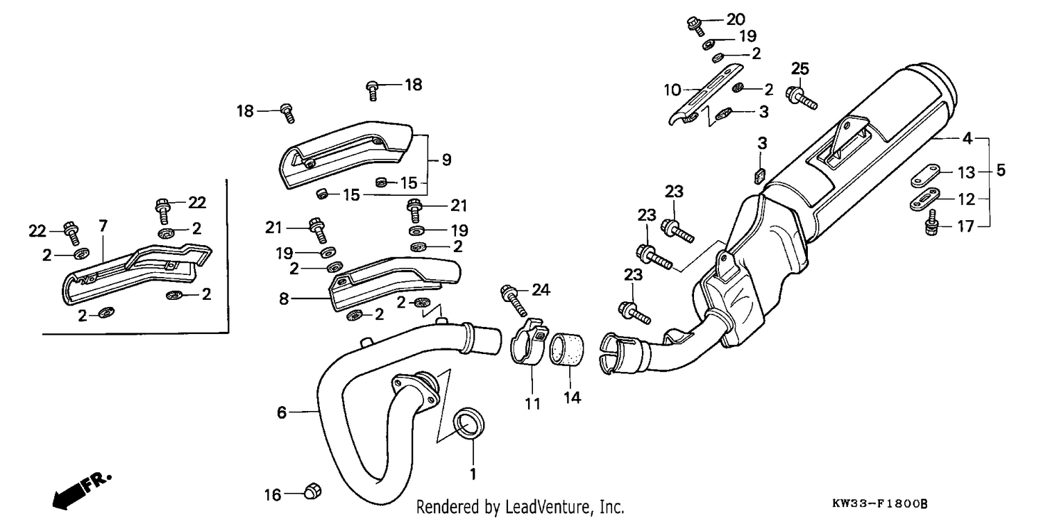 EXHAUST MUFFLER