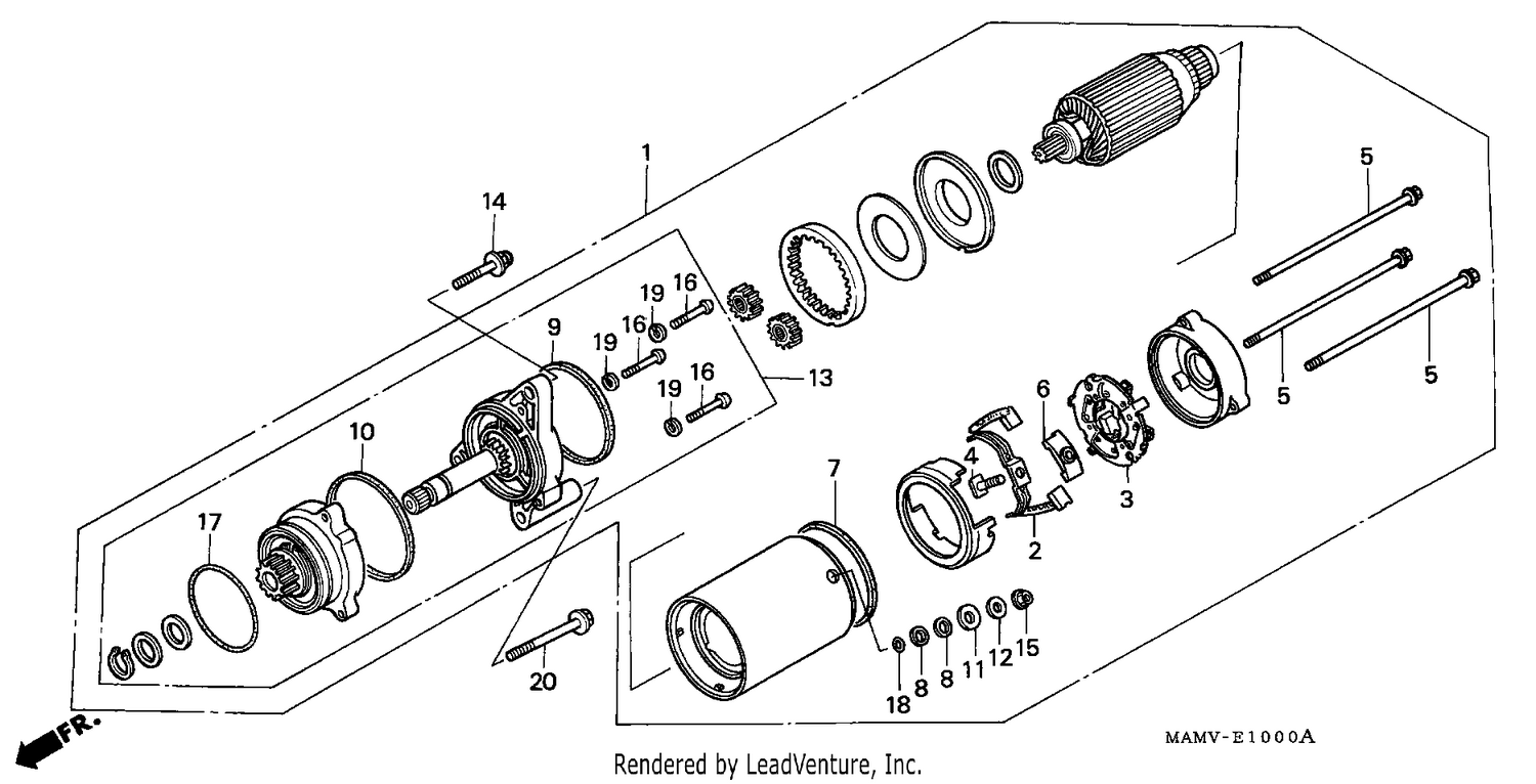 STARTING MOTOR