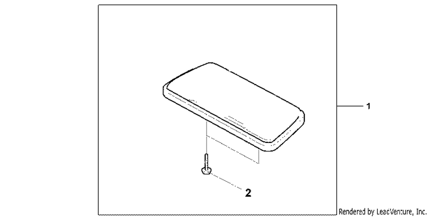  04 TRUNK VANITY MIRR