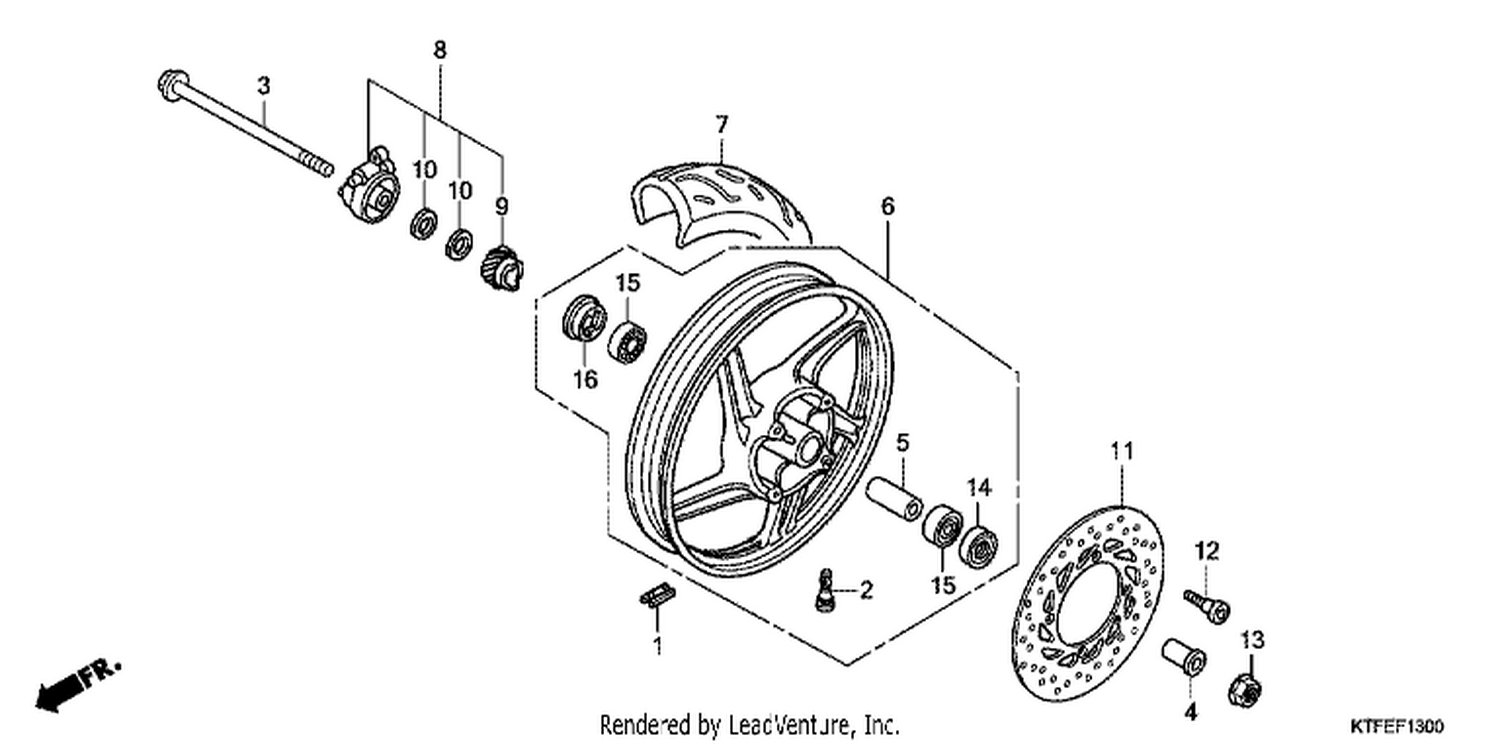  FRONT WHEEL