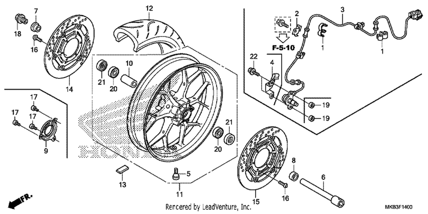  FRONT WHEEL