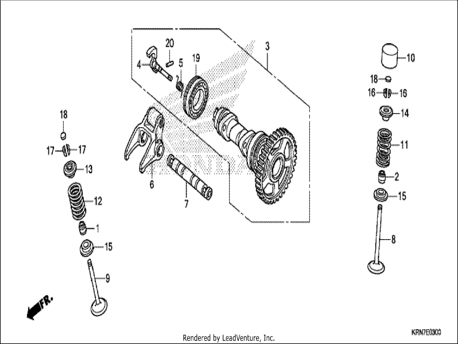  CAMSHAFT/VALVE