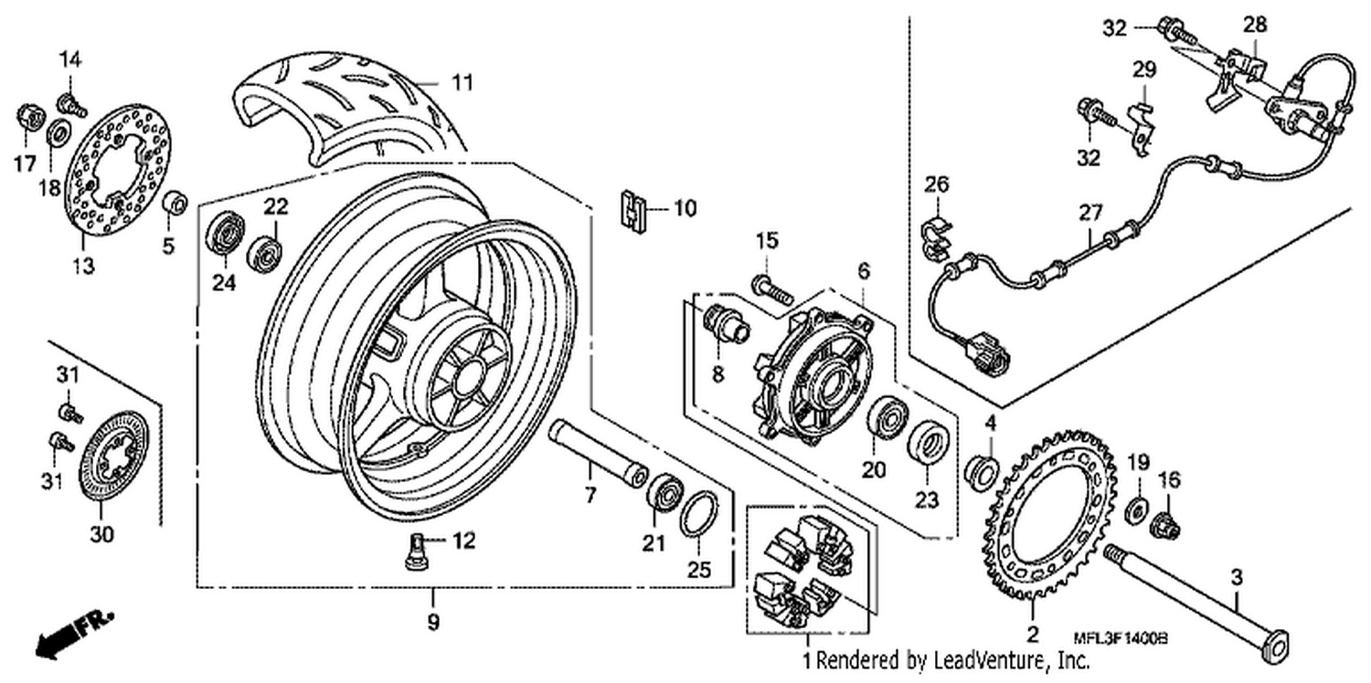  REAR WHEEL