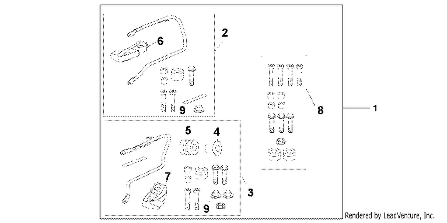  01 PANNIER STAY SET