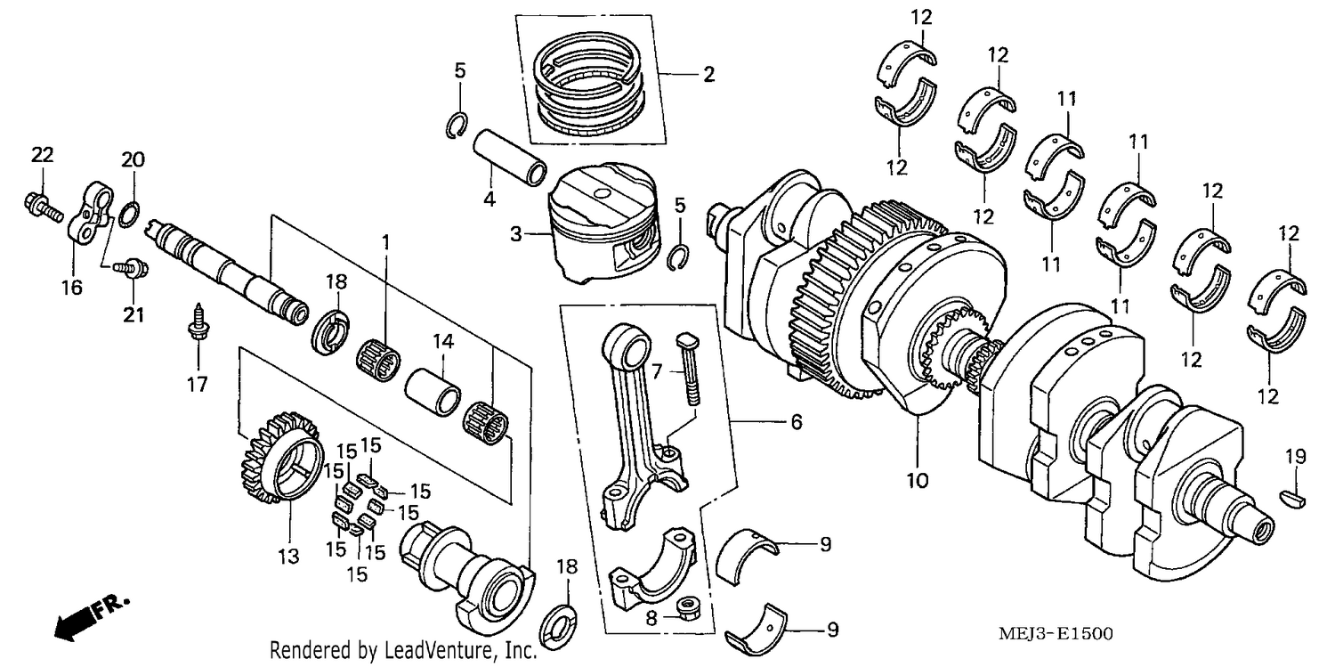 CRANKSHAFT/PISTON